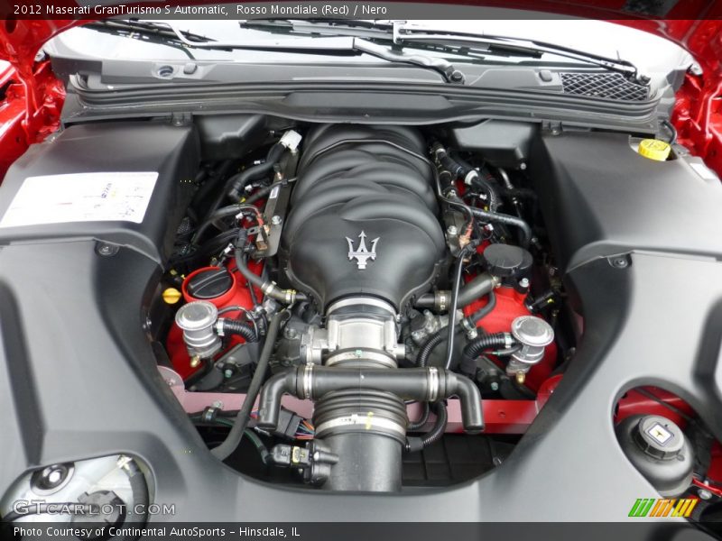  2012 GranTurismo S Automatic Engine - 4.7 Liter DOHC 32-Valve VVT V8