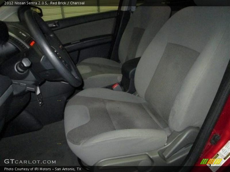 Red Brick / Charcoal 2012 Nissan Sentra 2.0 S