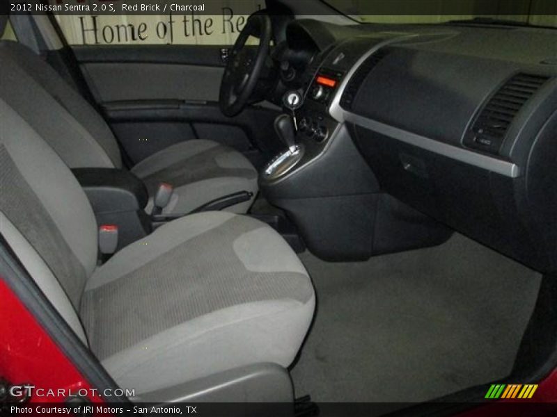 Red Brick / Charcoal 2012 Nissan Sentra 2.0 S