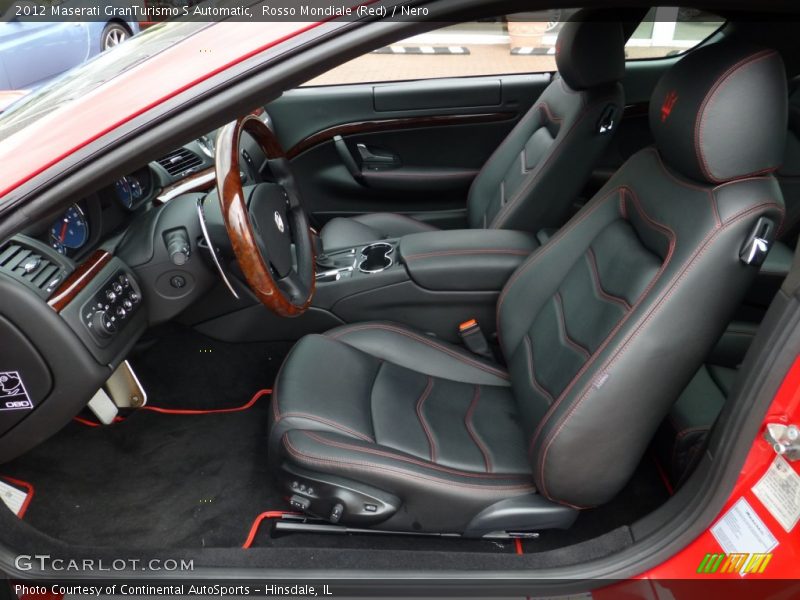 Front Seat of 2012 GranTurismo S Automatic