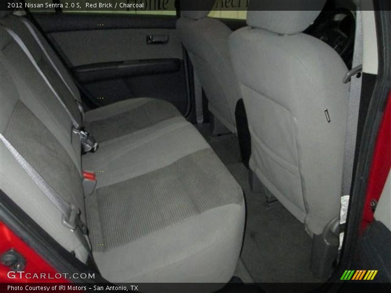 Red Brick / Charcoal 2012 Nissan Sentra 2.0 S