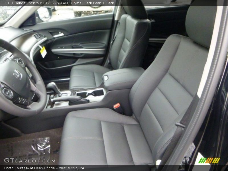  2013 Crosstour EX-L V-6 4WD Black Interior