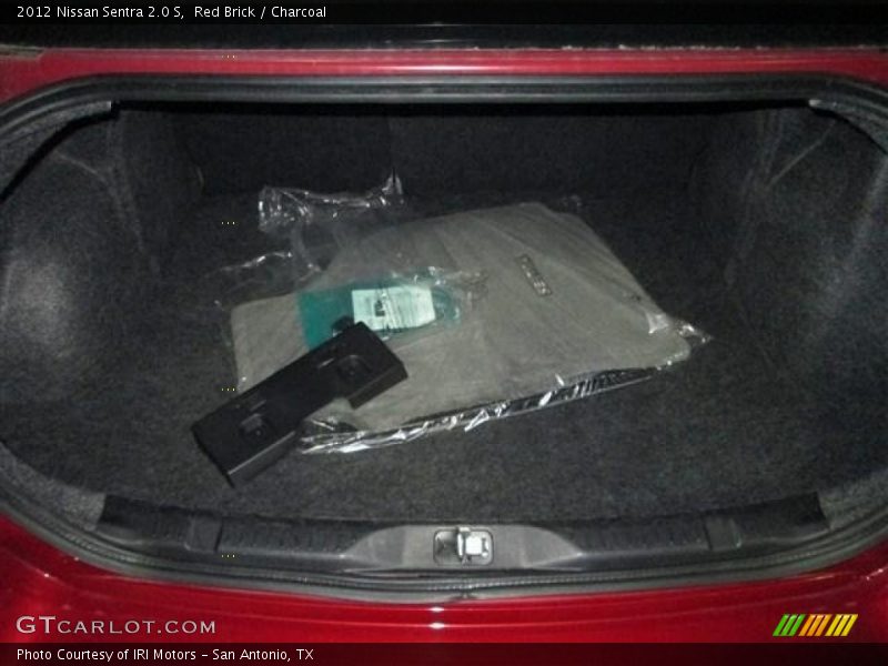 Red Brick / Charcoal 2012 Nissan Sentra 2.0 S