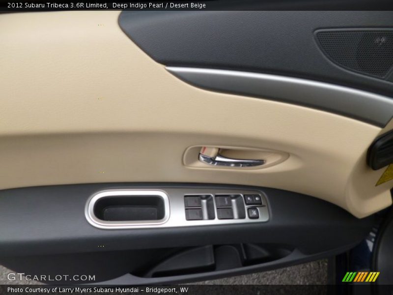 Deep Indigo Pearl / Desert Beige 2012 Subaru Tribeca 3.6R Limited