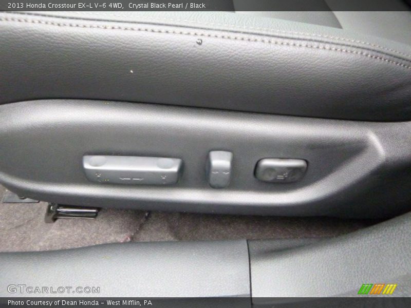 Crystal Black Pearl / Black 2013 Honda Crosstour EX-L V-6 4WD