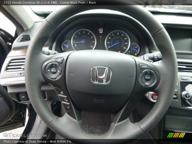  2013 Crosstour EX-L V-6 4WD Steering Wheel