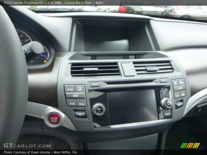 Controls of 2013 Crosstour EX-L V-6 4WD