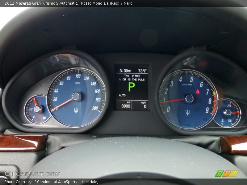  2012 GranTurismo S Automatic S Automatic Gauges