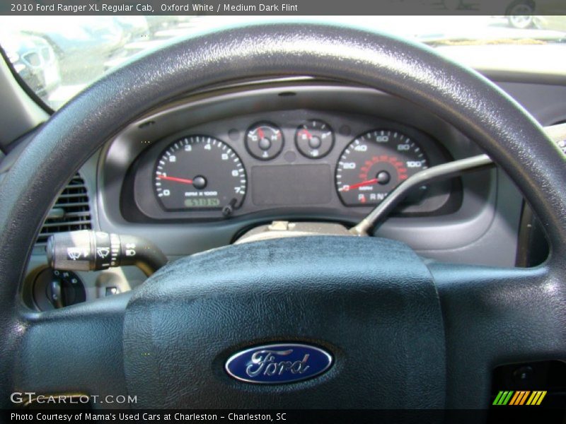 Oxford White / Medium Dark Flint 2010 Ford Ranger XL Regular Cab