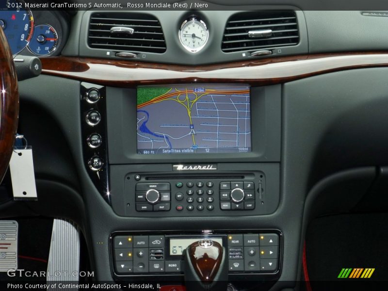 Navigation of 2012 GranTurismo S Automatic