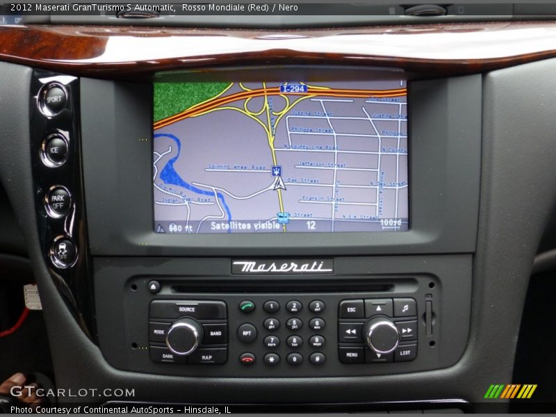 Controls of 2012 GranTurismo S Automatic