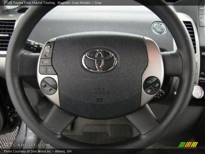 Magnetic Gray Metallic / Gray 2008 Toyota Prius Hybrid Touring