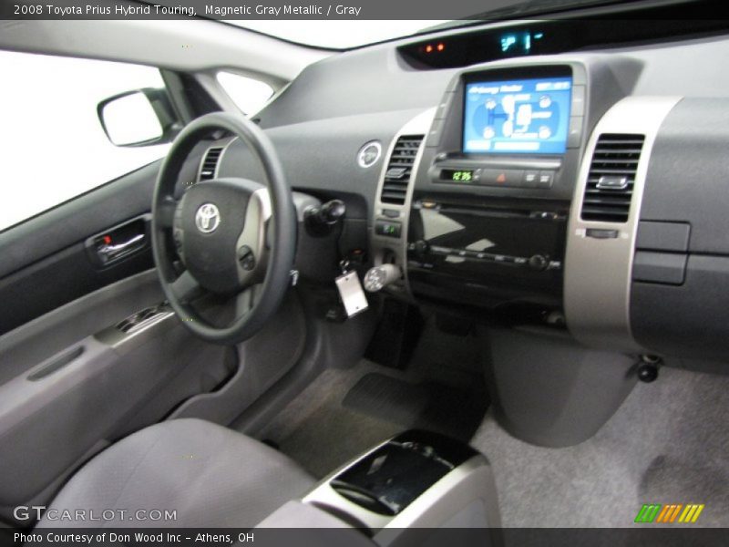 Magnetic Gray Metallic / Gray 2008 Toyota Prius Hybrid Touring
