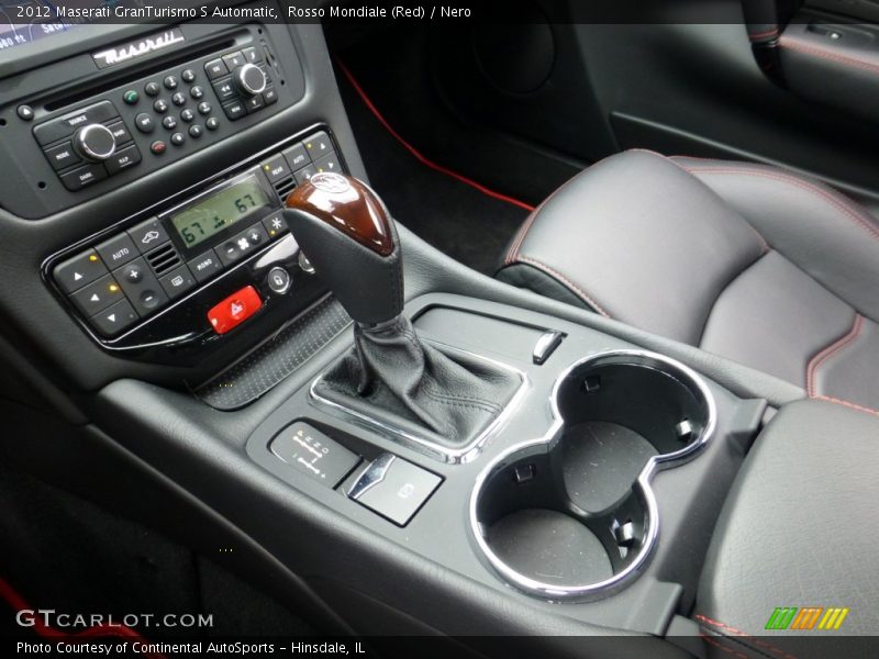 Rosso Mondiale (Red) / Nero 2012 Maserati GranTurismo S Automatic