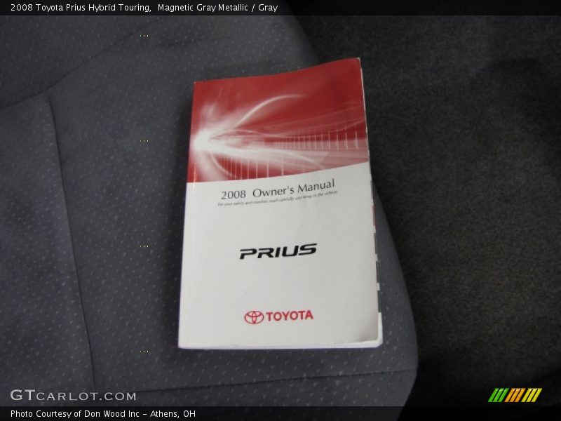 Magnetic Gray Metallic / Gray 2008 Toyota Prius Hybrid Touring