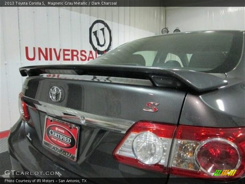 Magnetic Gray Metallic / Dark Charcoal 2013 Toyota Corolla S