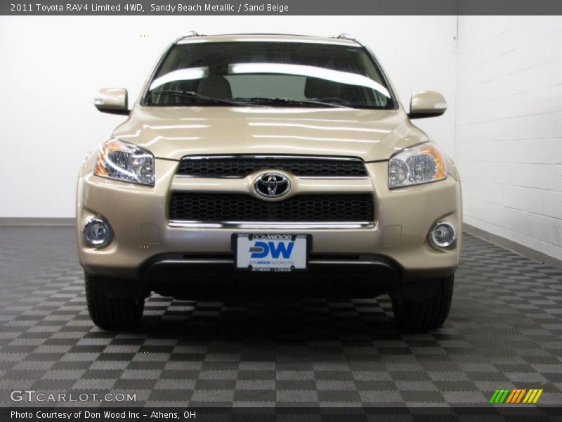 Sandy Beach Metallic / Sand Beige 2011 Toyota RAV4 Limited 4WD