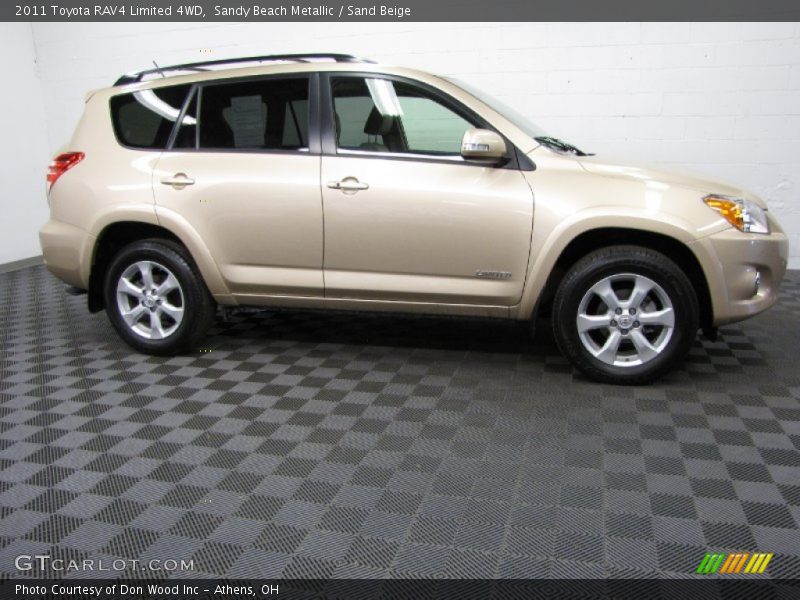 Sandy Beach Metallic / Sand Beige 2011 Toyota RAV4 Limited 4WD