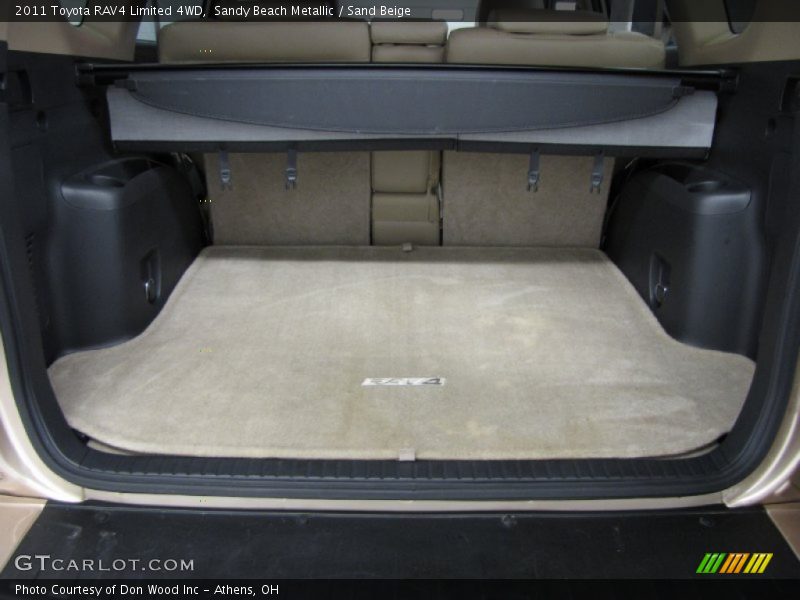 Sandy Beach Metallic / Sand Beige 2011 Toyota RAV4 Limited 4WD