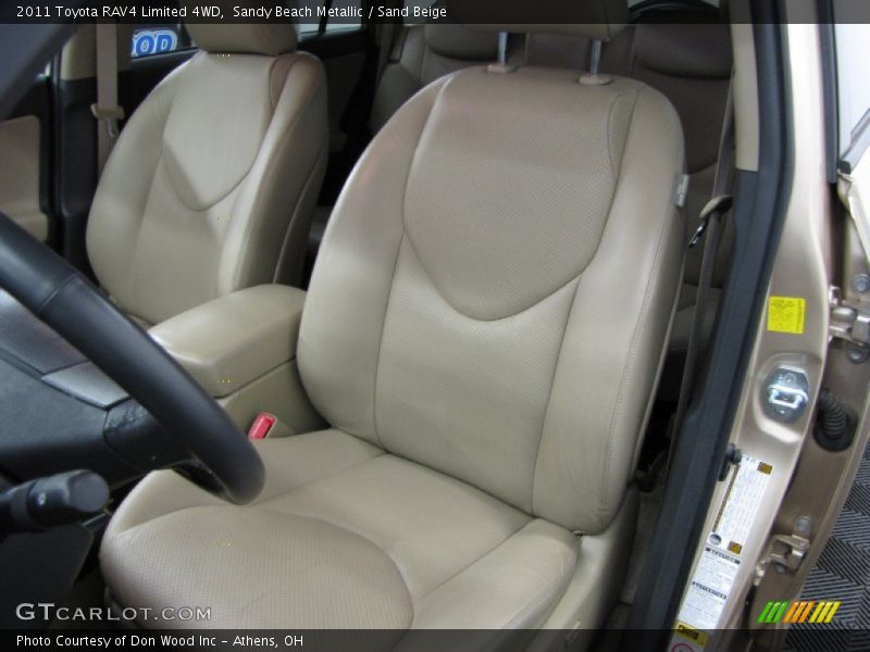 Sandy Beach Metallic / Sand Beige 2011 Toyota RAV4 Limited 4WD