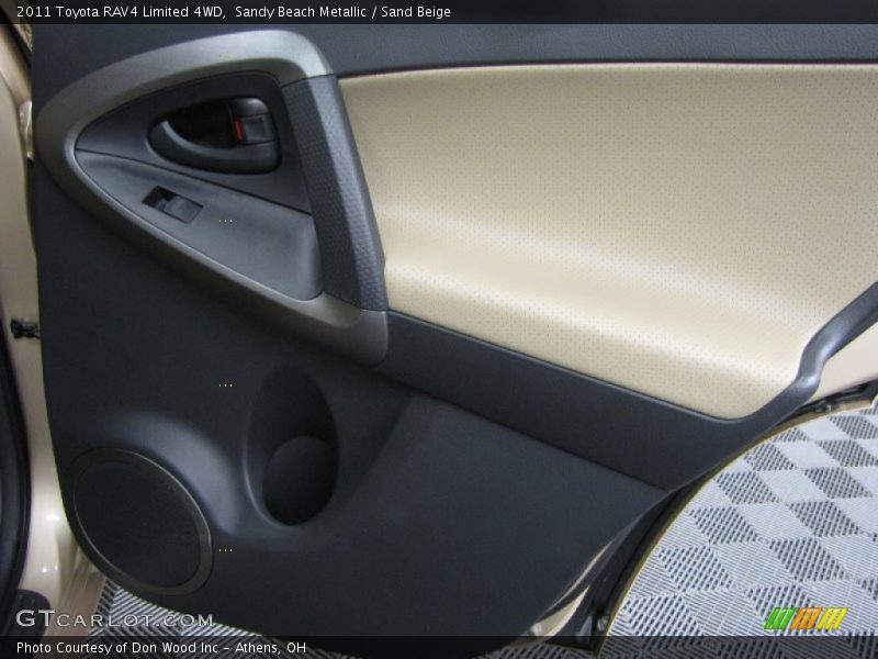 Sandy Beach Metallic / Sand Beige 2011 Toyota RAV4 Limited 4WD