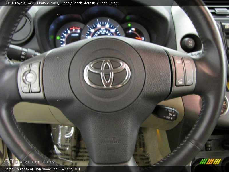 Sandy Beach Metallic / Sand Beige 2011 Toyota RAV4 Limited 4WD