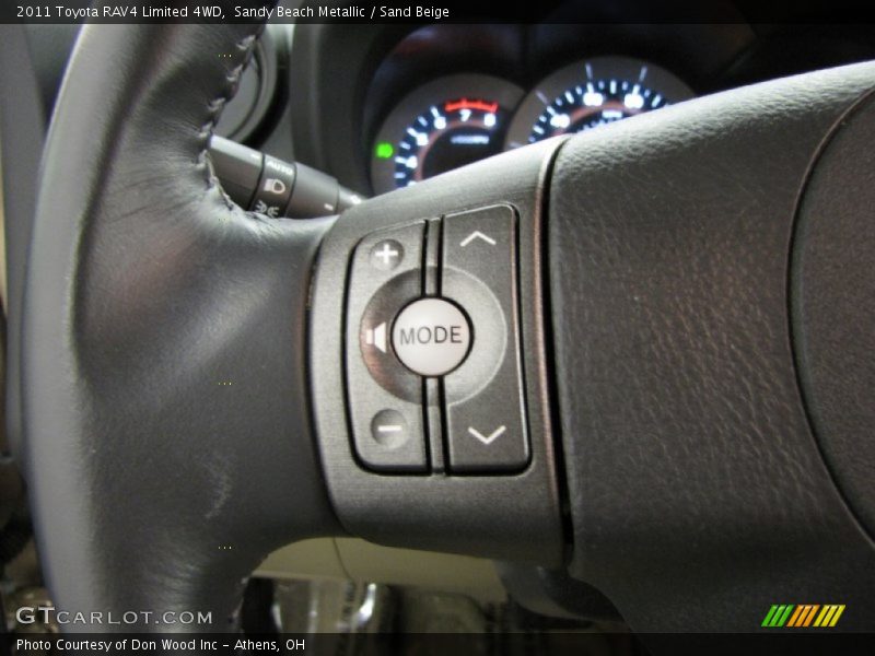 Sandy Beach Metallic / Sand Beige 2011 Toyota RAV4 Limited 4WD