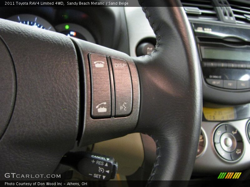 Sandy Beach Metallic / Sand Beige 2011 Toyota RAV4 Limited 4WD