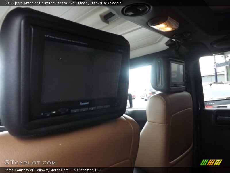Black / Black/Dark Saddle 2012 Jeep Wrangler Unlimited Sahara 4x4