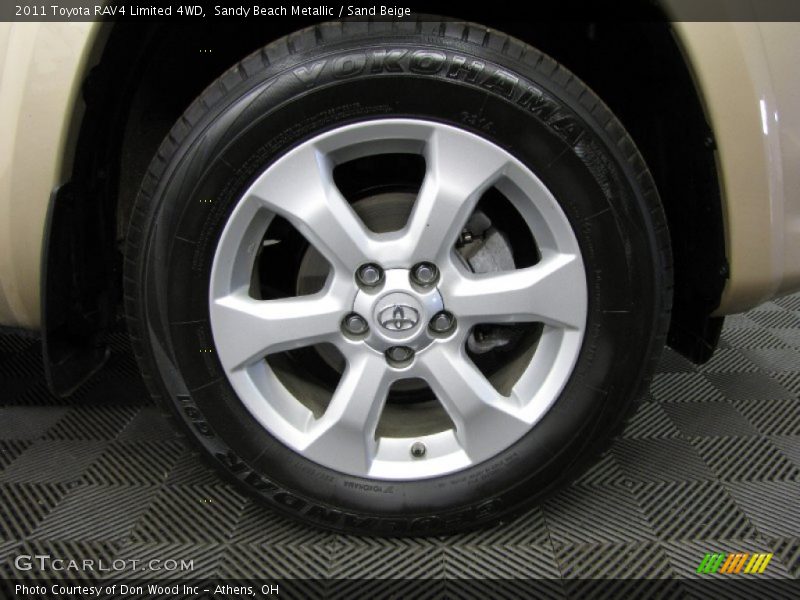 Sandy Beach Metallic / Sand Beige 2011 Toyota RAV4 Limited 4WD