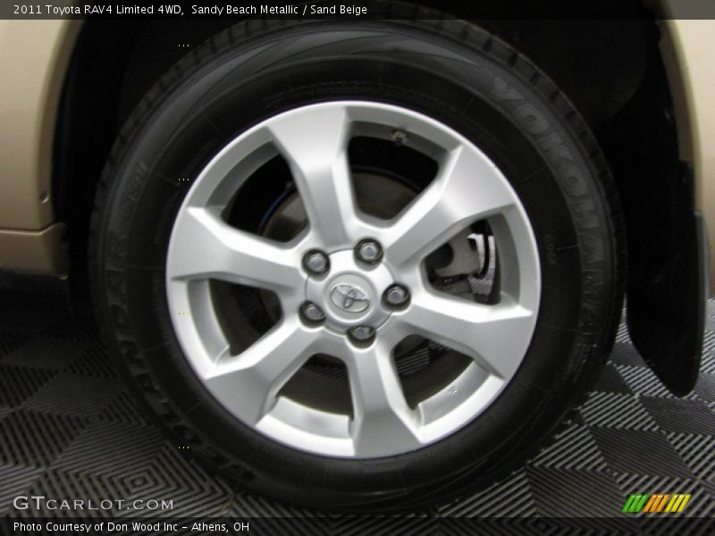 Sandy Beach Metallic / Sand Beige 2011 Toyota RAV4 Limited 4WD