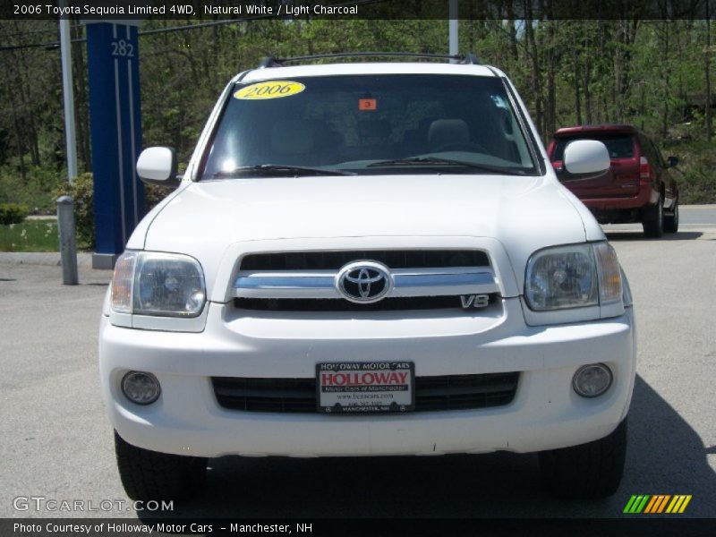 Natural White / Light Charcoal 2006 Toyota Sequoia Limited 4WD