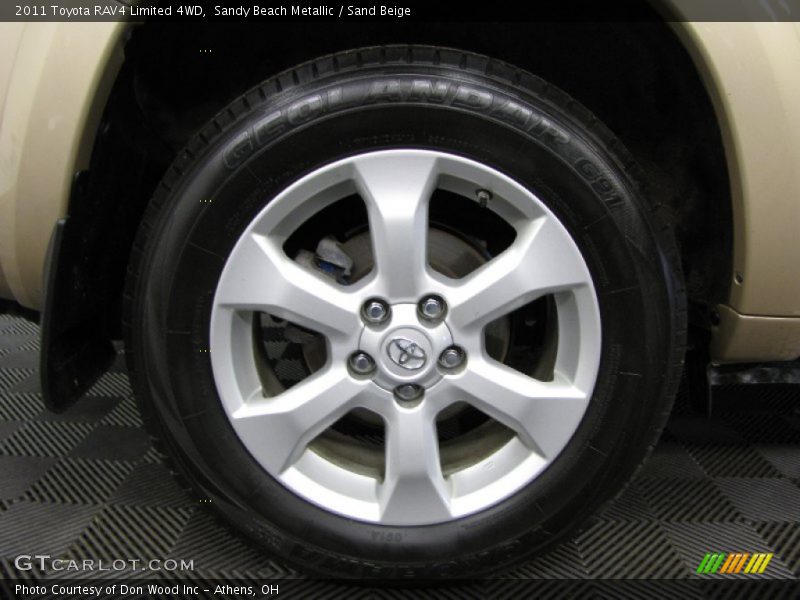 Sandy Beach Metallic / Sand Beige 2011 Toyota RAV4 Limited 4WD