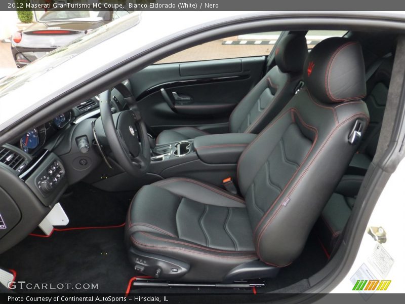 Front Seat of 2012 GranTurismo MC Coupe