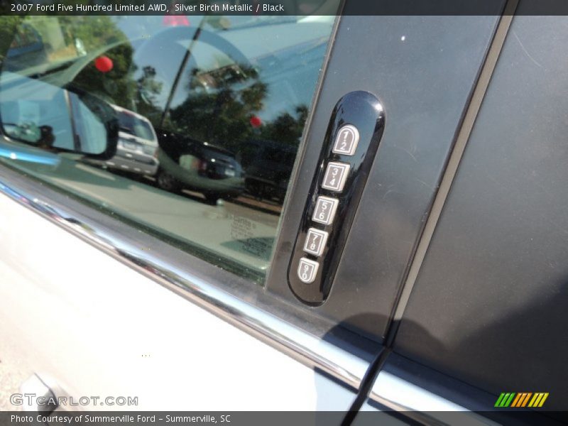 Silver Birch Metallic / Black 2007 Ford Five Hundred Limited AWD