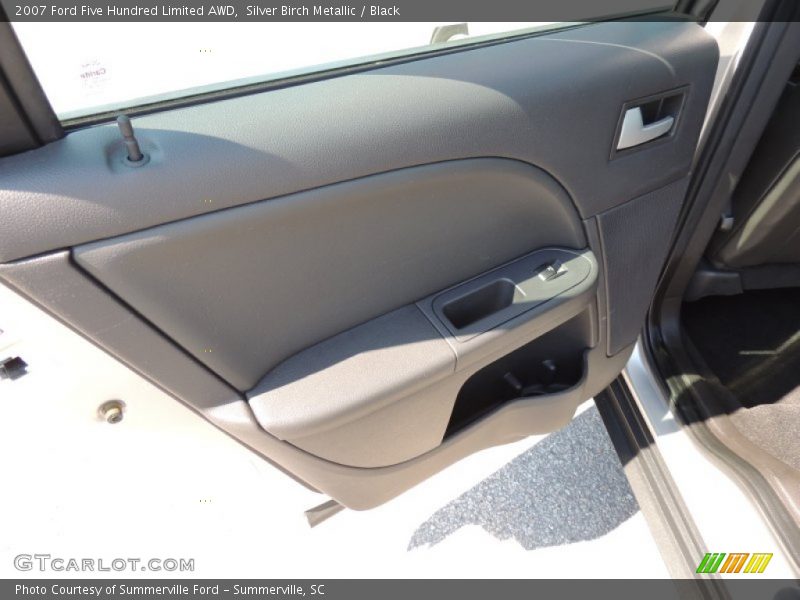 Silver Birch Metallic / Black 2007 Ford Five Hundred Limited AWD