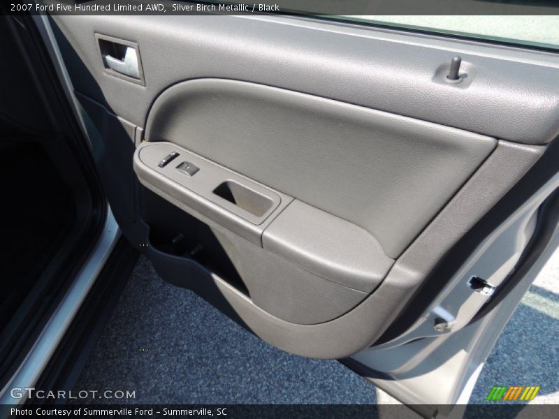 Silver Birch Metallic / Black 2007 Ford Five Hundred Limited AWD