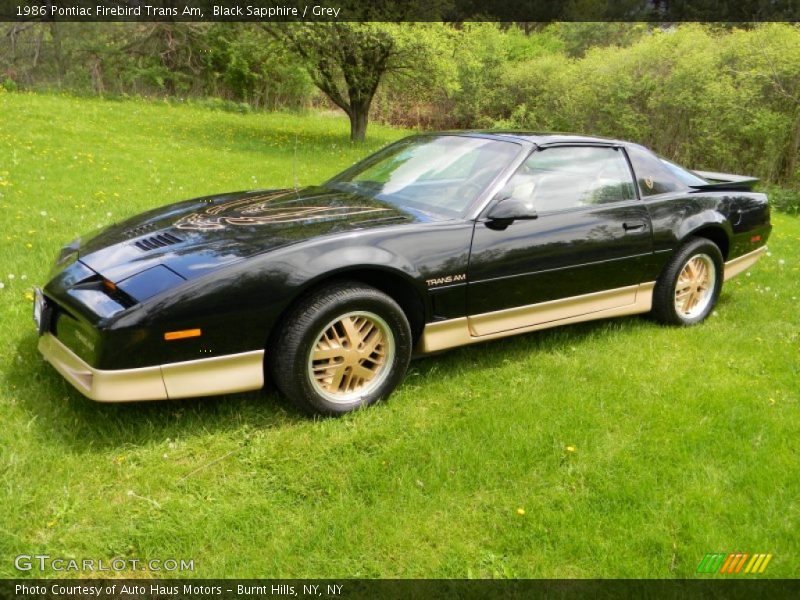 Front 3/4 View of 1986 Firebird Trans Am