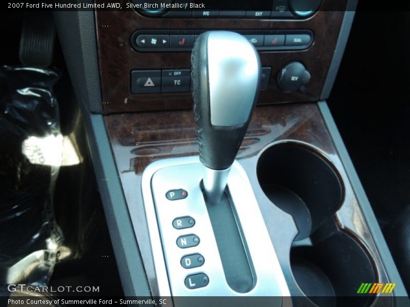 Silver Birch Metallic / Black 2007 Ford Five Hundred Limited AWD