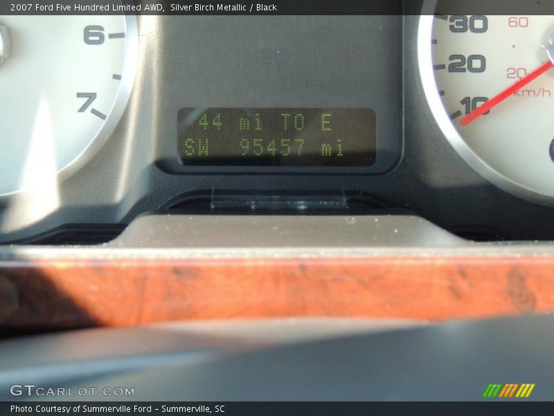 Silver Birch Metallic / Black 2007 Ford Five Hundred Limited AWD