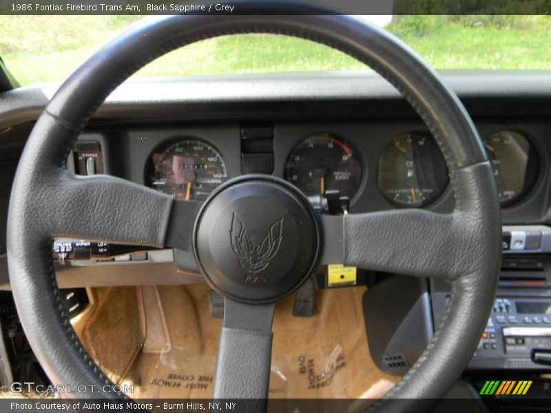  1986 Firebird Trans Am Steering Wheel