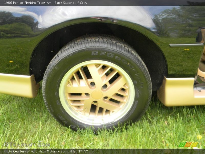  1986 Firebird Trans Am Wheel
