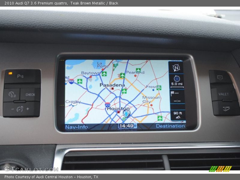Navigation of 2010 Q7 3.6 Premium quattro