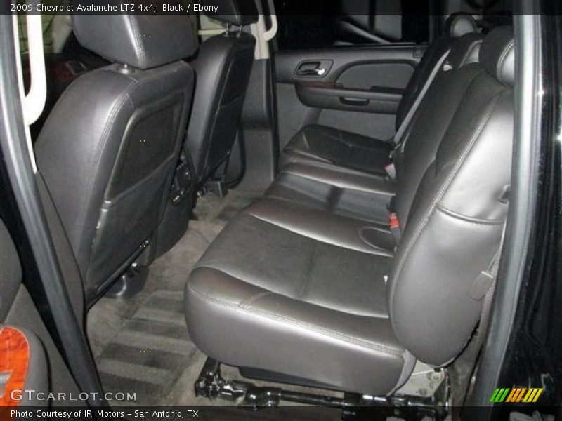 Rear Seat of 2009 Avalanche LTZ 4x4