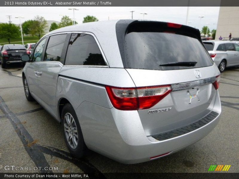 Alabaster Silver Metallic / Truffle 2013 Honda Odyssey EX-L