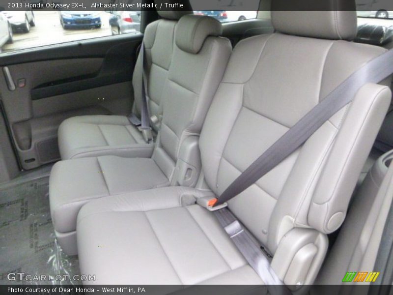 Alabaster Silver Metallic / Truffle 2013 Honda Odyssey EX-L