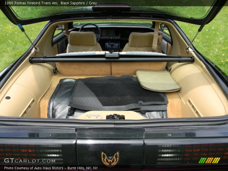 1986 Firebird Trans Am Trunk