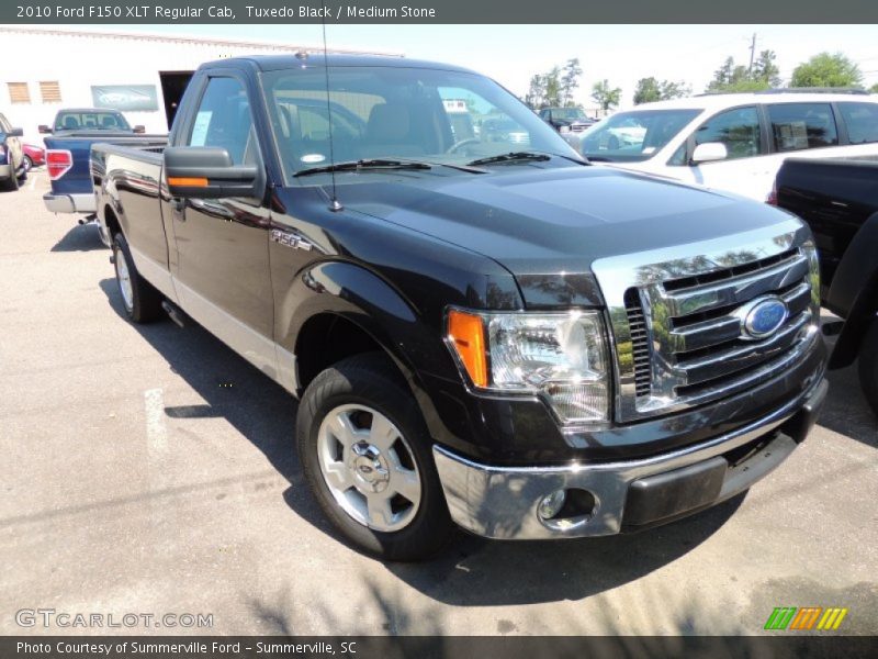 Front 3/4 View of 2010 F150 XLT Regular Cab