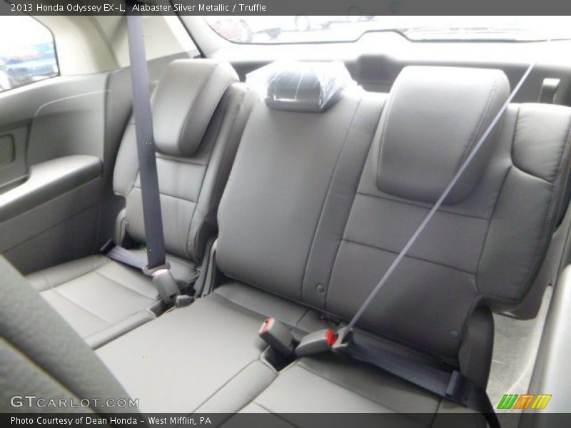 Alabaster Silver Metallic / Truffle 2013 Honda Odyssey EX-L