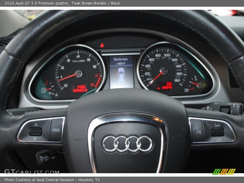 Teak Brown Metallic / Black 2010 Audi Q7 3.6 Premium quattro